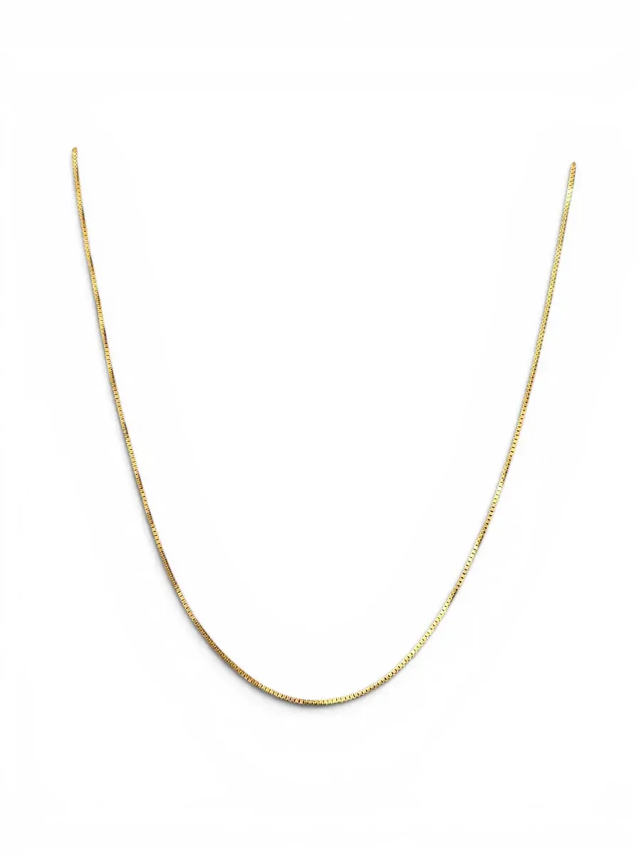 Midas 14K Yellow Gold Box Link Chain Necklace