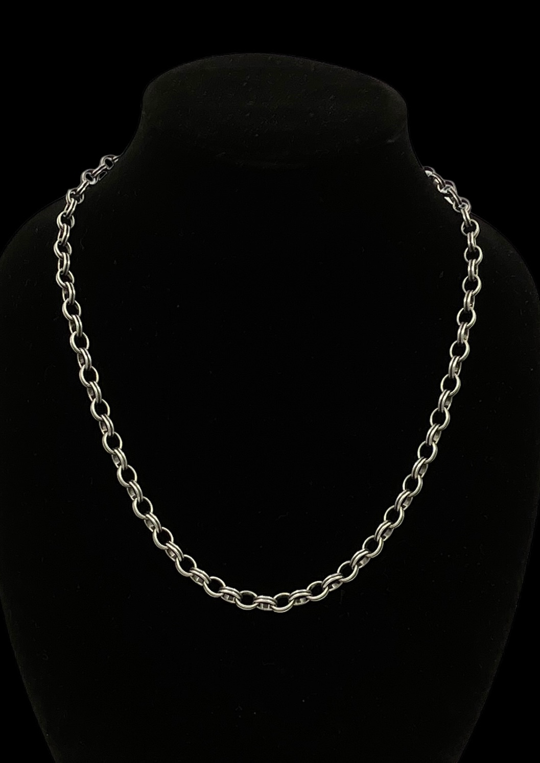 William Henry 'Juno' Sterling Silver Cable-Link Necklace — Men's