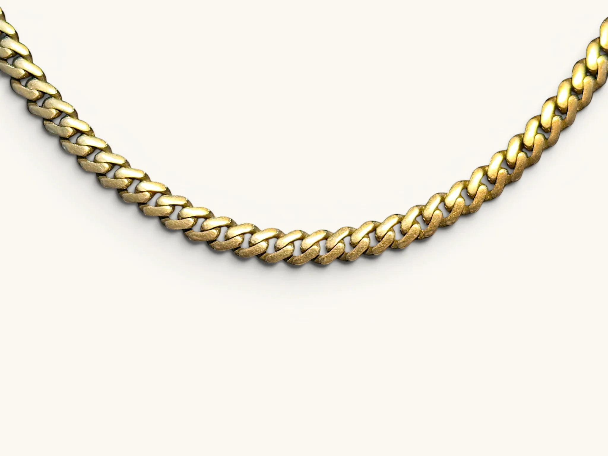 10K Gold Monaco Cuban Link Necklace 2